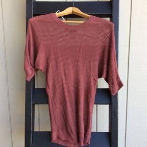 Maroon Sweater Tunic